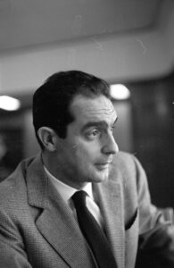  Johan Brun, "Dagbladet": Italo Calvino, 1961 in Oslo (Oslo Museum/Digitalt Museum/Wikimedia commons)